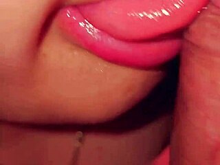 Dominican bbw enjoys sucking out cum casually