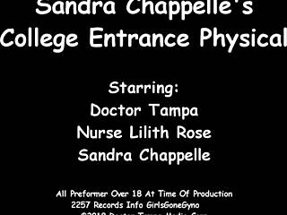 tampa university entrance physical with sandra chappelle 😊