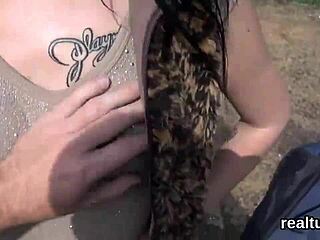 Striking Czech Girl Seduced In Shop, Pounded Hard In POV