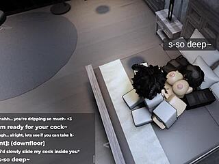 Cute Roblox Slut With Big Ass Loves Cum And Gets Soaked