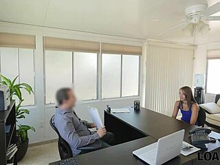 Loan4k: Trip's expensive, so babe gets fucked to get a loan