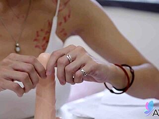 Sexy asian masseuse feifei fucks her client