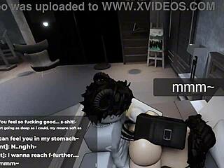 Cute Roblox Slut With Big Ass Loves Cum And Gets Soaked