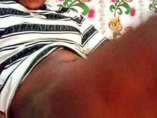 Sexyjayla254 Boldly Jerks Off Big Black Oiled Dick