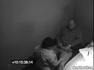 Fat Secretary With Big Boobs Blows Her Boss Hard!