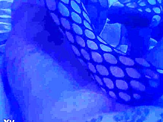 Sexy footjob using nylons and leggings