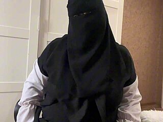 Arab Stepmom Guides Jerk Off Instructions With Big Ass And Monster Cock