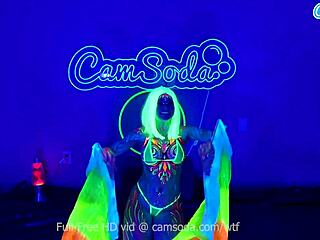 Jewelz Blu Masturbates With Toys On Her Hairless Big Tits In Webcam Show