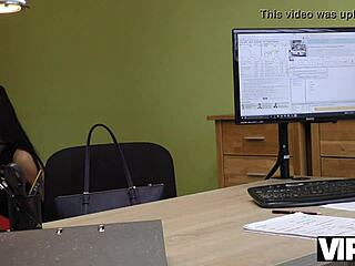 czech teen in casting has to undress for cash