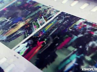 Sweet Shoplifter Gets Tight Pussy Banged Hard From Behind In Group Sex