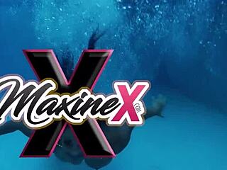 Blonde Belle's tied-up pussy gets vibed on the stair