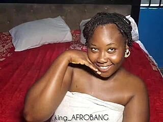 bbc wrecking her fat pussy, moaning so loud