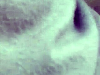 European woman flashes tits in public garden then wets pants