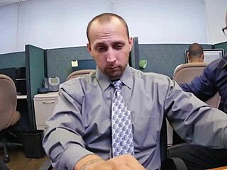 Randy Office Threesome With Two Kinky Individuals