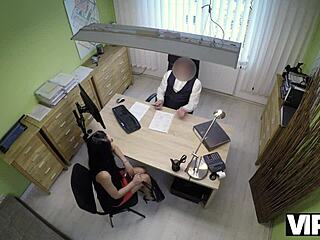 czech teen in casting has to undress for cash