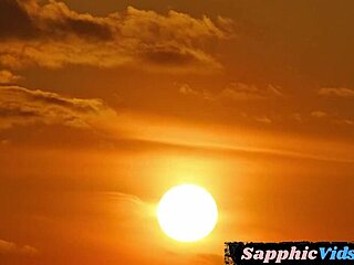 big tits milf seduces girlfriend with strapon before tribbing