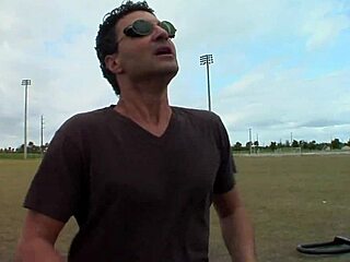 blonde milf picked up at park gets young cock stuffed into pussy