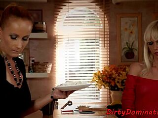 Redhead Lezdom Commands Sub Babe To Toy Herself With Toys