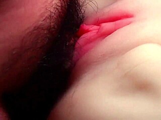 I got my dick in this shaved pussy close up