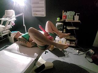 Stranger in Hot Costume Gets Rough Massage and Orgasm