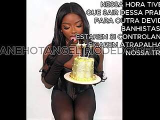 Brazilian housewife in family setting, exhibitionist compilation with pov interviews.