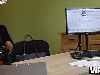 czech teen in casting has to undress for cash