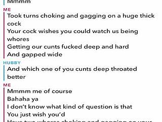 Sexting And Cuckolding Husband On Snap Chat!