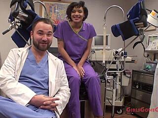 omg, jackie banes in orgasm research with anal gaping vibrator 😍