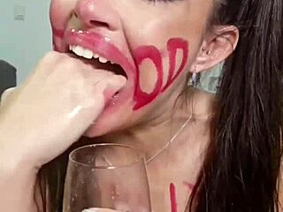 Eating junk food and then puking it all out 😋🤢