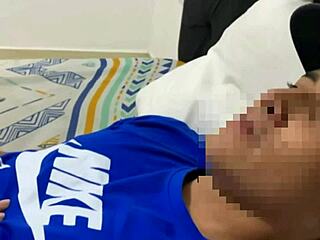 Exotic Girl's Strong Moans In Lingerie Massage