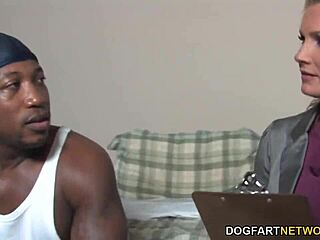 Flower Tucci Cougar Pussy And Ass Ravaged By Big Black Cocks