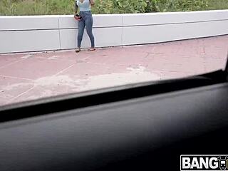 victoria liu takes monster cock in public outdoor scene