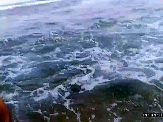 Passionate beach sex vacation with wet pussy