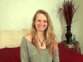 Desperate Amateurs Pearl, Stephie, Kama Sutra, Lana Get Petite Pussies Stretched and Backs Blown in Casting