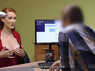 loan4k: big-breasted woman gives vagina for money