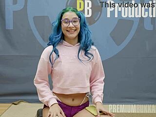 min galilea receives blowjobs and swallows cumshots