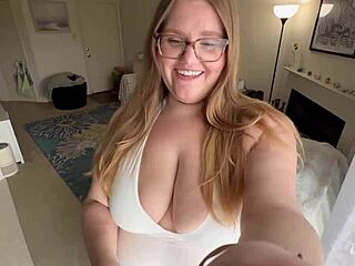 First fuck with my new chubby GF, creampie?