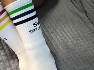 Why did my step sister buy socks to tease my dick?