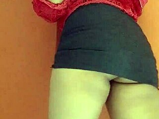Exotic Latina Teen Dances Erotically Showing Big Tits and Wet Pussy for Teacher