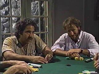 legendary actress dominique simone plays poker with randy west and others.