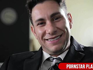 Kinky Blonde Claudia Valentine Milks Therapist Brad Knight's Big Dick with Dirty Talk