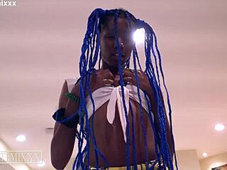 huge black dick fucks tiny ebony pussy