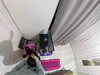 Housewife Pays Technician With Rough Ass Banging While Husband Away.