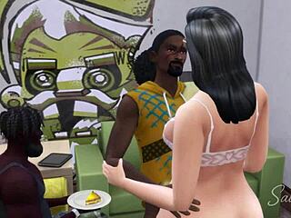 Maritza, The Mexican Mom In The Hood, Gets Banged In Cuckold Threesome