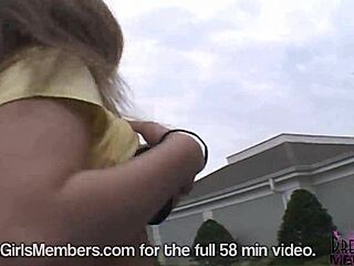 Twerk And Flash At Florida Street Party!