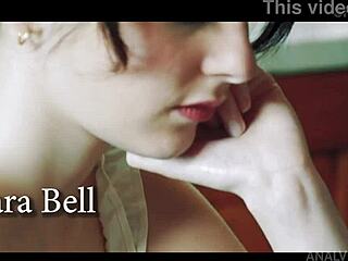 Sara Bell enjoys group fun on the ranch with double penetration