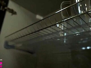 Cute skinny 18+ housewife enjoys blowjob and fucks neighbor