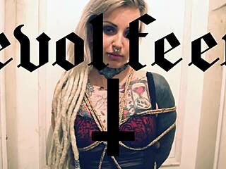 princess tied up for foot worship session