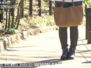 oshima chisato, you give amazing blowjob and creampie in first shooting!