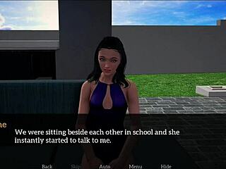 redhead teen explores erotic family game with small tits